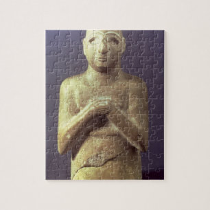 Statue des Gottes Utu, Mesopotamier, c.2400 BC (Li Puzzle