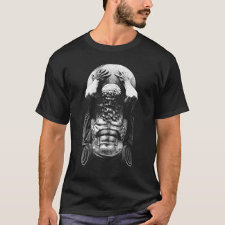 Statue des griechischen Gottes Atlas als Geschenk T-Shirt