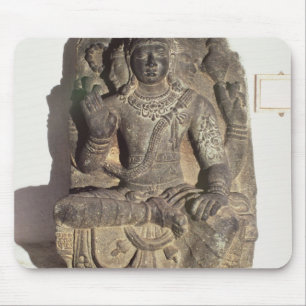 Statue des hindischen Gottes Brahma Mousepad