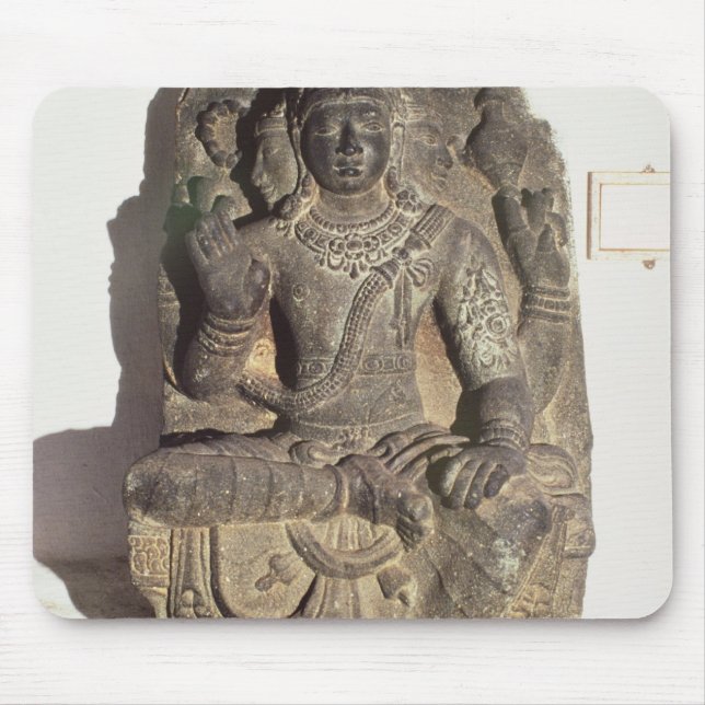Statue des hindischen Gottes Brahma Mousepad (Vorne)