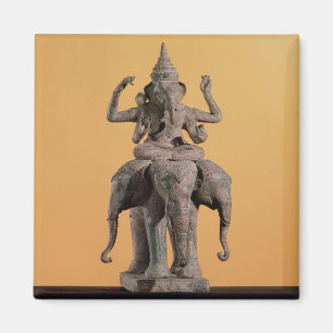 Statue des Hindu-Gottes Ganesh Magnet