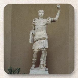Statue des Kaisers Trajan (ANZEIGE 53-117) Getränkeuntersetzer