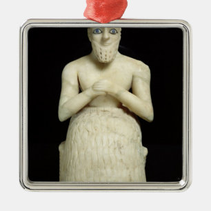 Statue des offiziellen Ebih-IL Silbernes Ornament