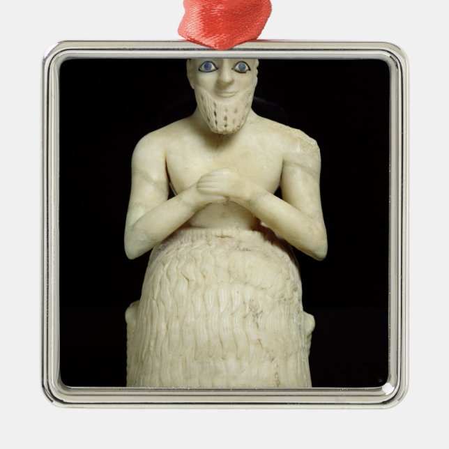 Statue des offiziellen Ebih-IL Silbernes Ornament (Vorne)