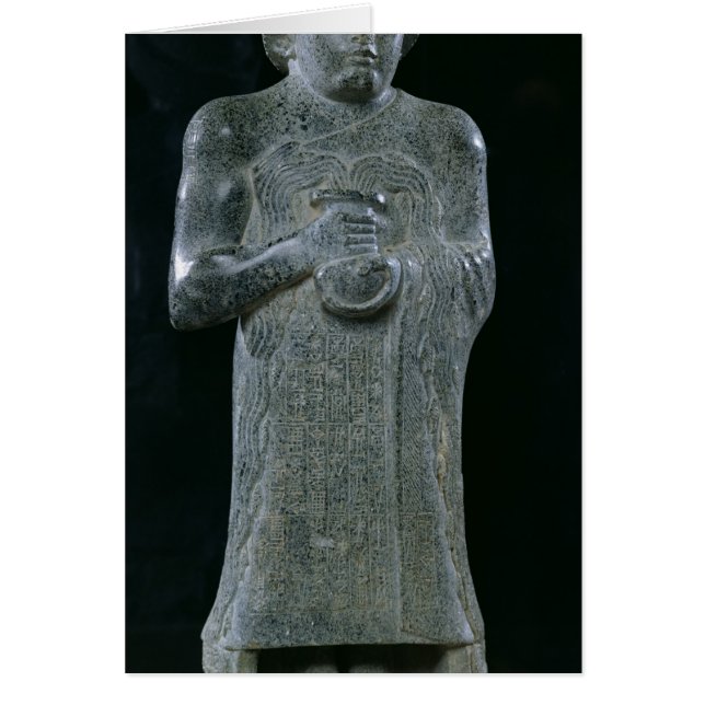 Statue des Prinzen Gudea, c.2150 v. Chr. (Vorne)