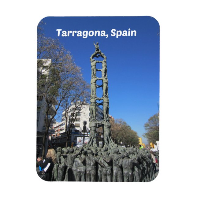 Statue des Tower, Spanien Magnet (Vertikal)