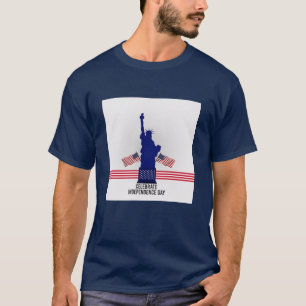 Statue des Unabhängigkeitstages Freiheit Männer T  T-Shirt