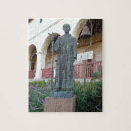 Statue des Vaters Serra an Santa- Barbaraauftrag Puzzle