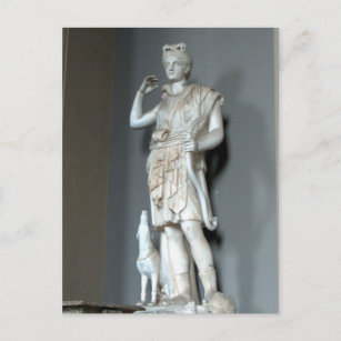 Statue Diana (Artemis) im Vatikan in Rom Postkarte