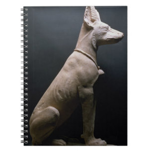 Statue eines Hundes, Mesopotamia, c.5000-1000 BC Notizblock