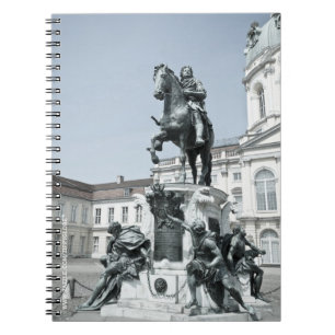 Statue Friedrich Wilhelm I. in Berlin Notizblock