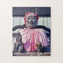 Statue in Nara Todai-ji temple - Japan, Asien Puzzle