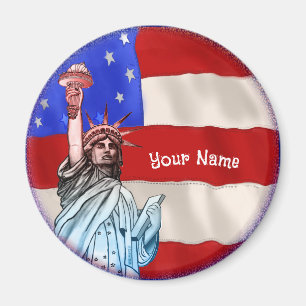 Statue Liberty Magnet