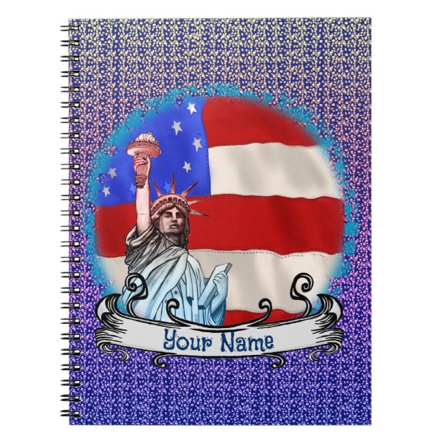 Statue Liberty Notizblock (Vorderseite)