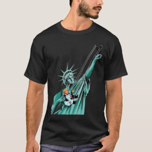 Statue Of Liberty, Anti Trump, Lustige Politik T-Shirt