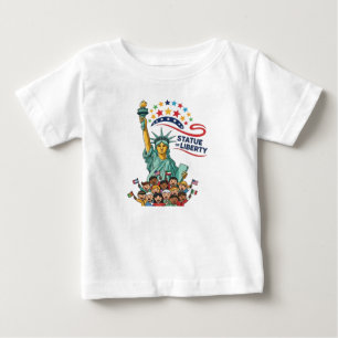 STATUE OF LIBERTY BABY T-SHIRT