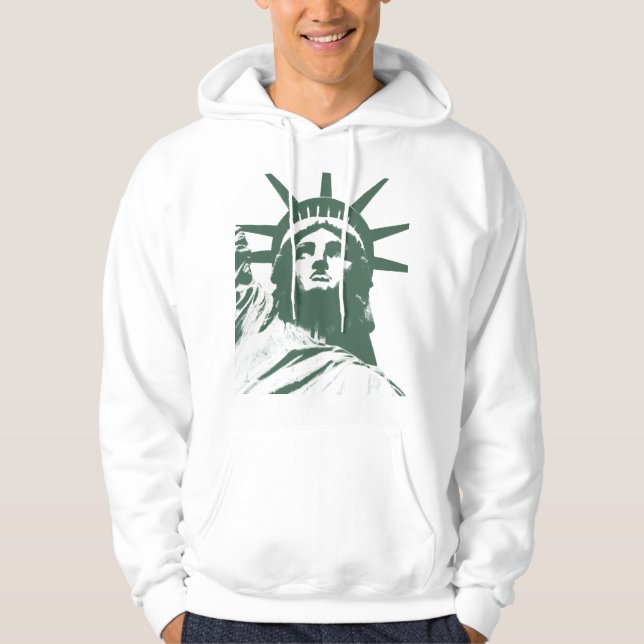 Statue of Liberty Hooded Sweatshirt New York Shirt (Vorderseite)