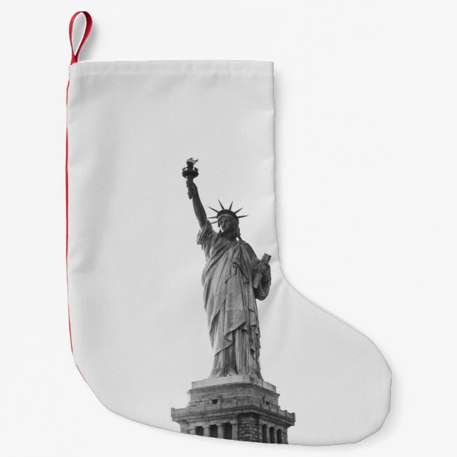 STATUE OF LIBERTY KLEINER WEIHNACHTSSTRUMPF (Vorderseite)