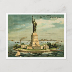 Statue of Liberty, New York 1906 Vintage Postkarte