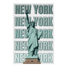Statue of Liberty New York poster
