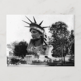 Statue of Liberty Paris Frankreich Postkarte