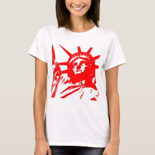 Statue of Liberty Pop Art USA Symbol T-Shirt