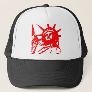 Statue of Liberty Pop Art USA Symbol Truckerkappe