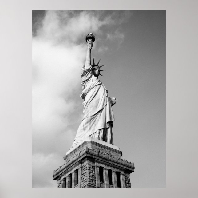 Statue of Liberty Print Poster Kunstwerk Wandmaler (Vorne)