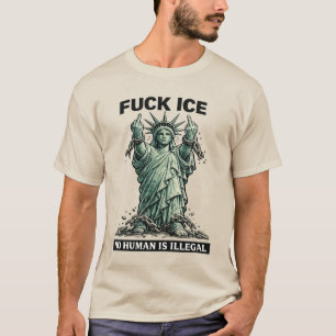 Statue of Liberty Protest • Kein Mensch ist illega T-Shirt