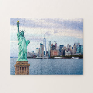 Statue of Liberty with World Trade Center Puzzle