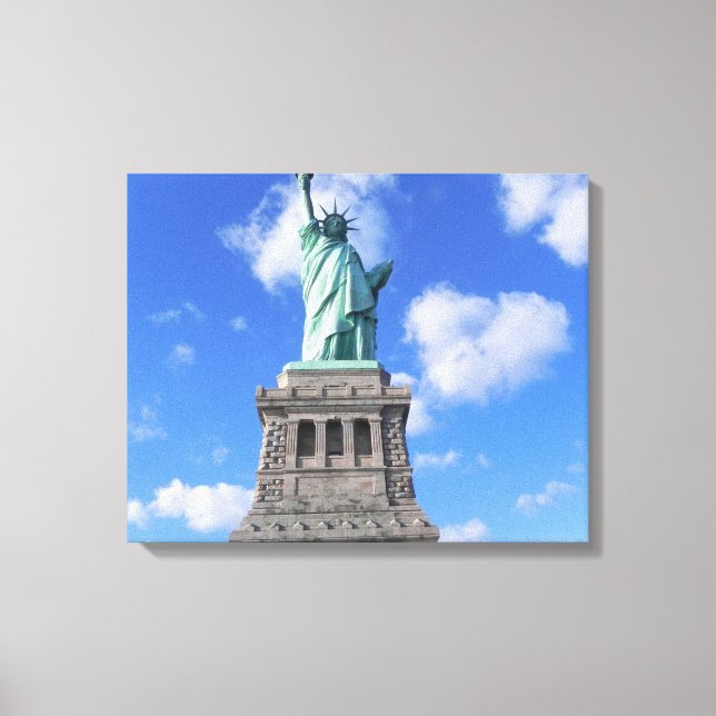 STATUE OF LIBERTY WRAPPING LEINWANDDRUCK (Vorderseite)