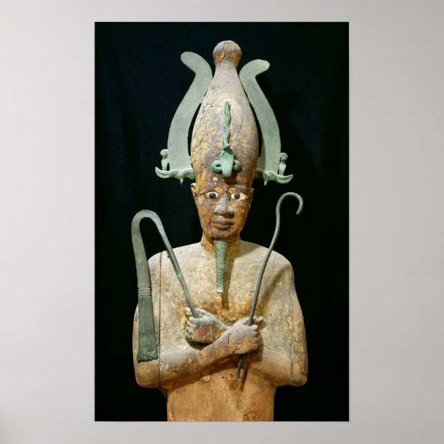 Statue of the Cult of Osiris Poster (Vorne)