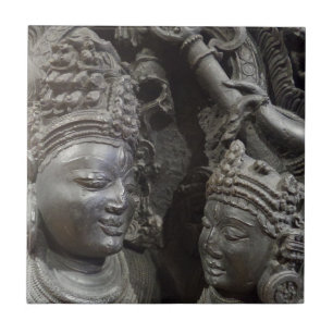 Statue Small (4,25" x 4,25") Keramik Foto Tile Fliese
