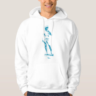 Statue: Sprich F Word — Blue Print Hoodie