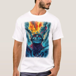 Statue The Grim Ascendant dunkle Darstellung T-Shirt