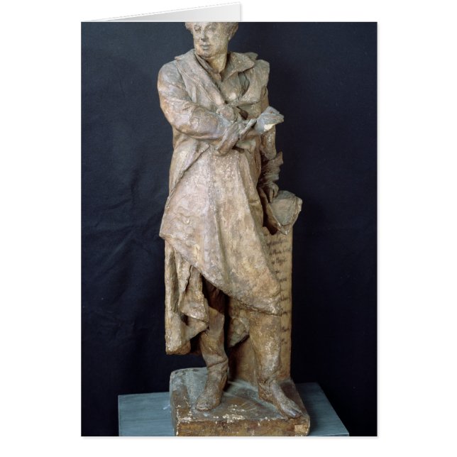 Statue von Alexandre Dumas Pere, c.1883-87 (Vorne)