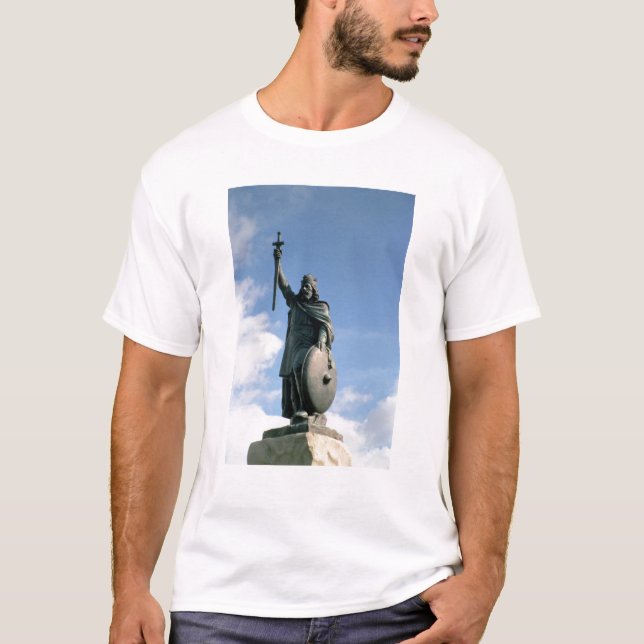 Statue von Alfred das große T-Shirt (Vorderseite)