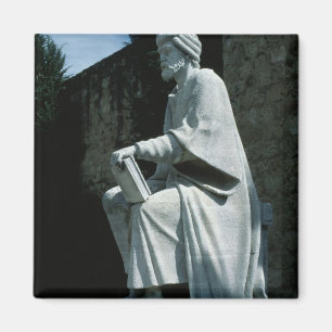 Statue von Averroes Magnet