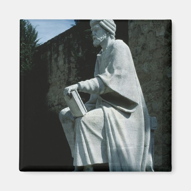 Statue von Averroes Magnet (Vorne)