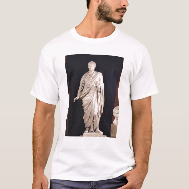 Statue von Caesar Augustus T-Shirt (Vorderseite)