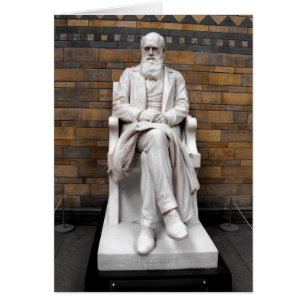 Statue von Charles Darwin