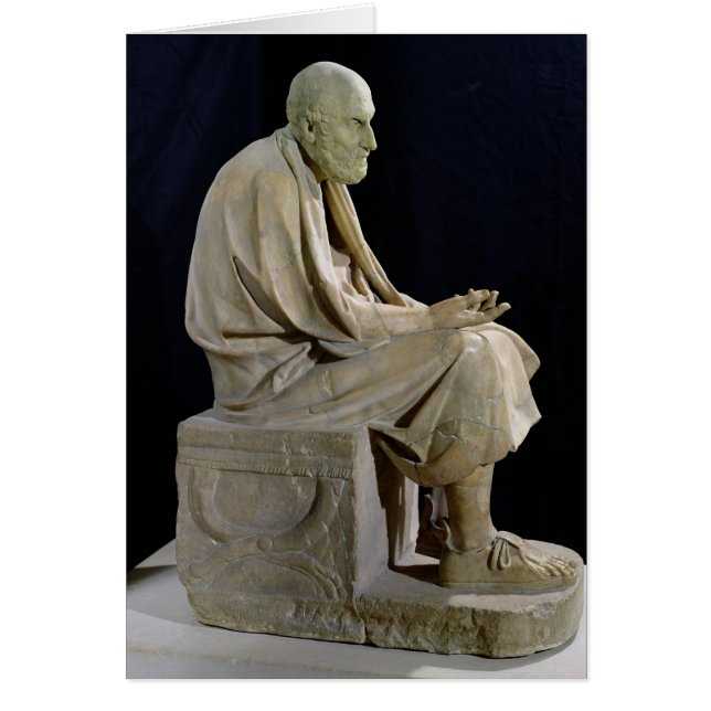 Statue von Chrysippus der griechische Philosoph (Vorne)