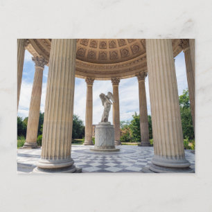 Statue von Cupidon, Tempel der Liebe in Versailles Postkarte
