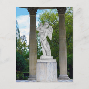 Statue von Cupidon, Tempel der Liebe in Versailles Postkarte