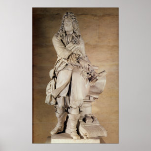 Statue von De Vauban 1785 Sebastien Le Prestre Poster