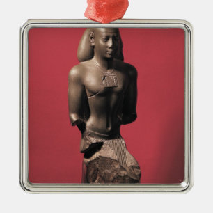 Statue von Iahmes Saneith Silbernes Ornament