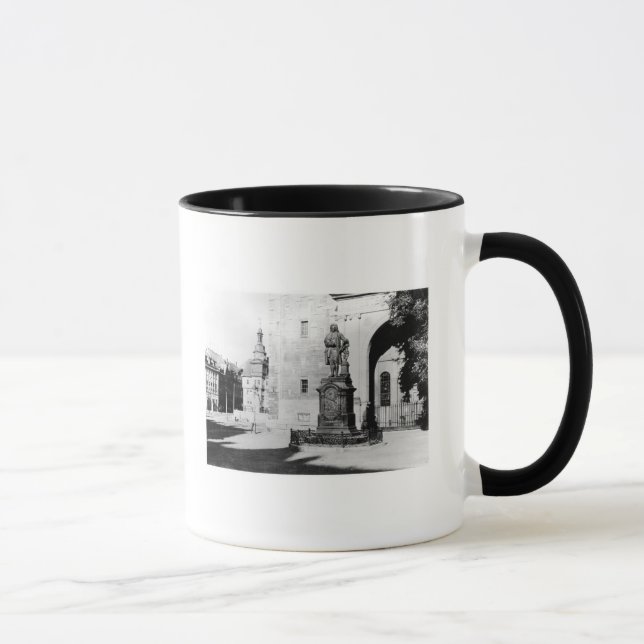 Statue von Johann Sebastian Bach Tasse (Rechts)