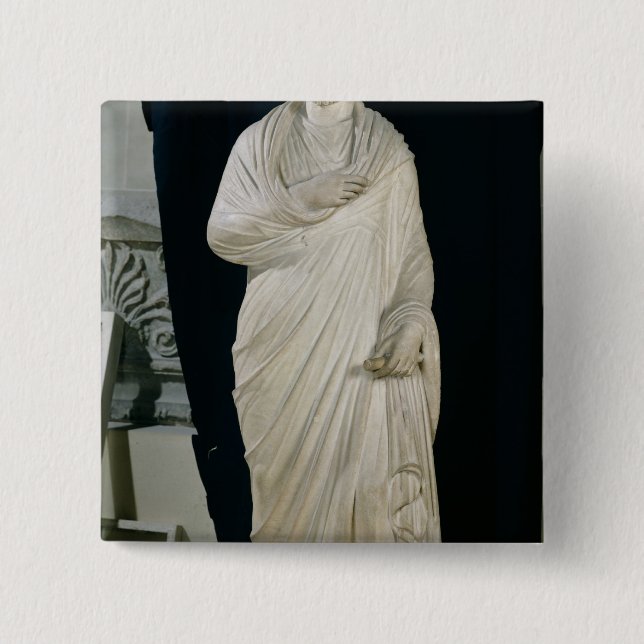 Statue von julianischem der Apostat Button (Vorderseite)