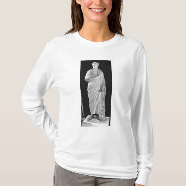 Statue von julianischem der Apostat T-Shirt (Vorderseite)