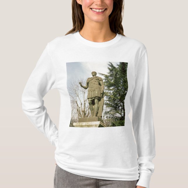 Statue von Julius Cäsar T-Shirt (Vorderseite)